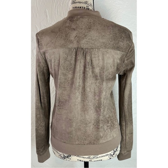 BNCI by Blanc Noir Faux Suede Jacket, size XS - Picture 7 of 10